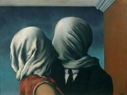 Los amantes, por Ren� Magritte(1928)